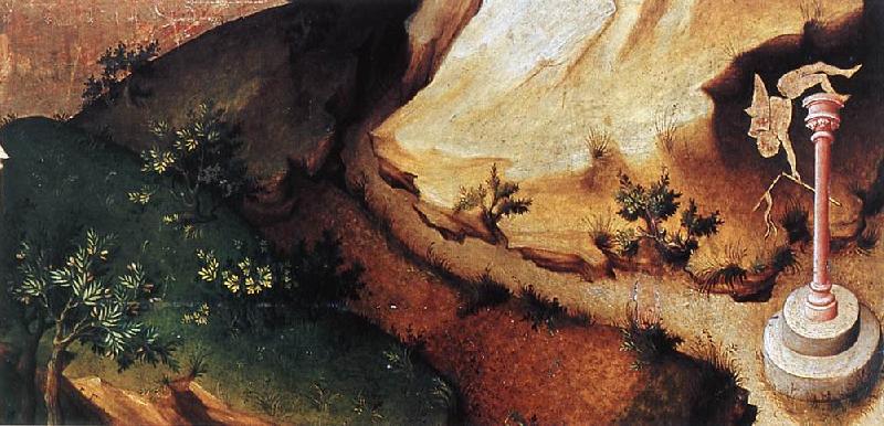 BROEDERLAM, Melchior The Flight into Egypt (detail) fge